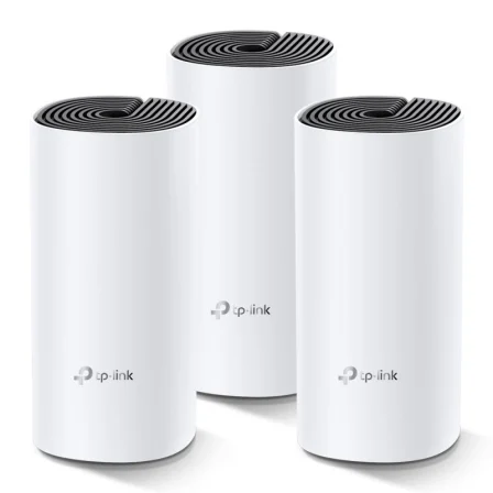 TP-Link Deco M4 DECO M4(3-PACK) V2 Sistema WiFi Mesh AC1200 Pack de 3 Unidades para Cobertura Total, 1167 Mbps, Doble Banda 2.4GHz/5GHz, Router/Punto de Acceso, Control Parental TP-Link Deco M4 DECO M4(3-PACK) V2 Sistema WiFi Mesh AC1200 Pack de 3 Unidades para Cobertura Total, 1167 Mbps, Doble Banda 2.4GHz/5GHz, Router/Punto de Acceso, Control Parental